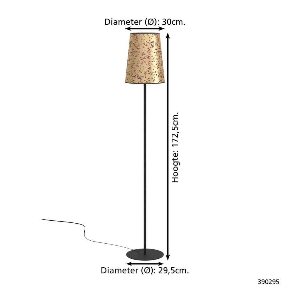 Vloerlamp Castuera met meerdere kleuren Stars of Light 9008606274567