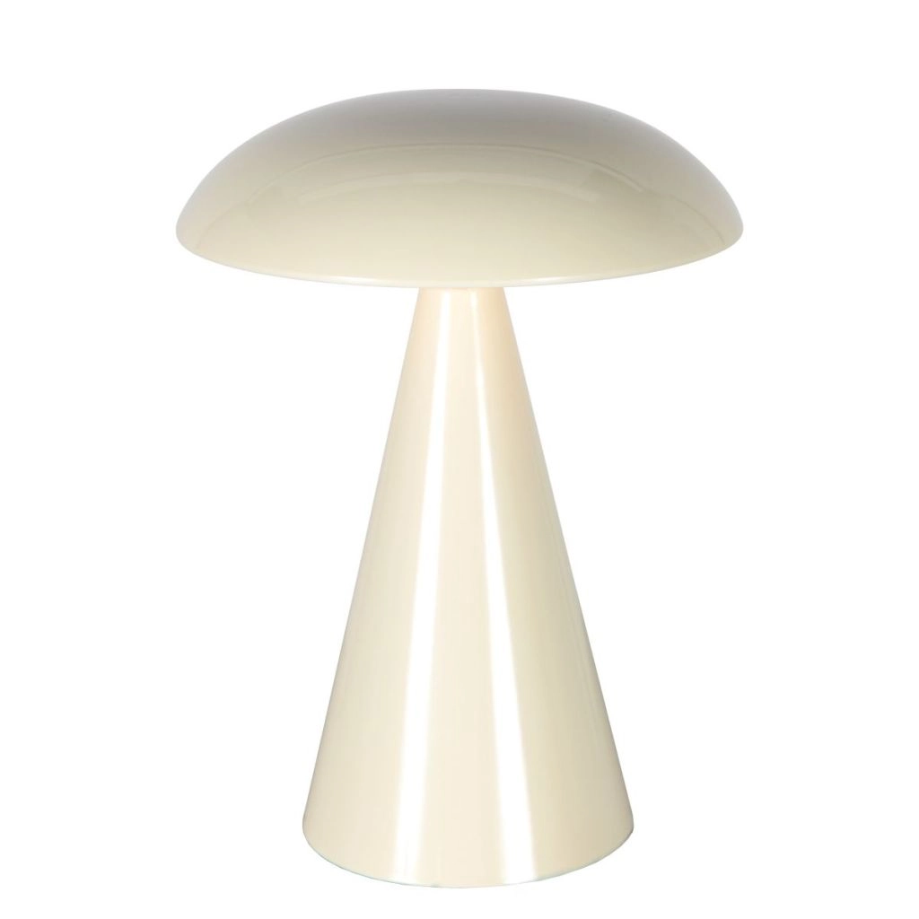Oplaadbare tafellamp Mush crème Steinhauer 8712746188776