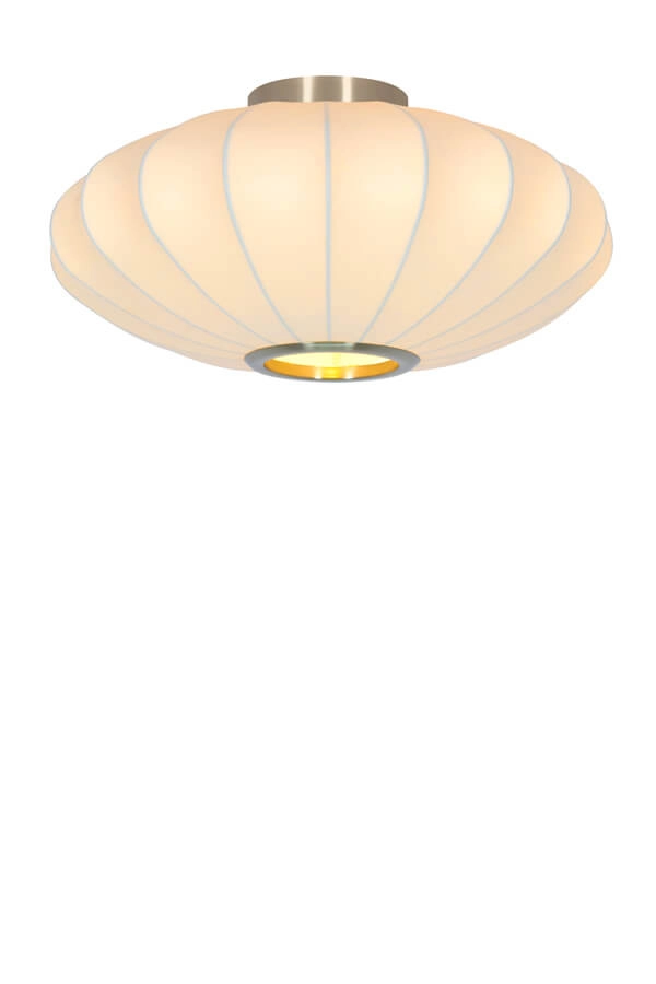 Japandi plafondlamp Fay Ø 40cm wit Japandi plafondlamp Fay Ø 40cm wit