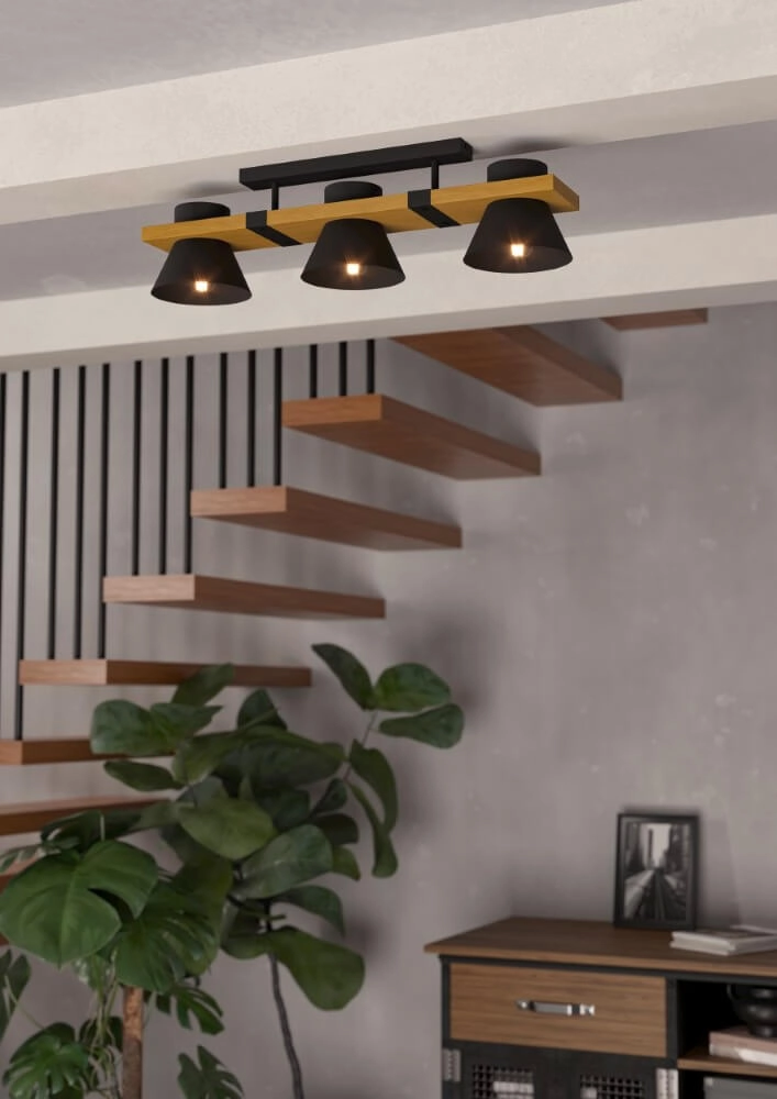 Landelijke plafondamp Maccles Eglo 9002759439552