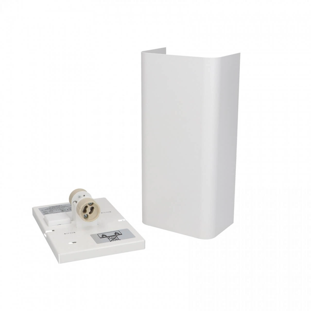 Witte up- & downlighter Bergen Lyora 5903139970693