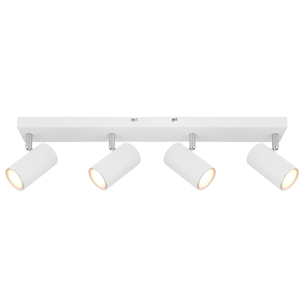 Plafondlamp 4-lichts Robby wit Globo 9007371439546