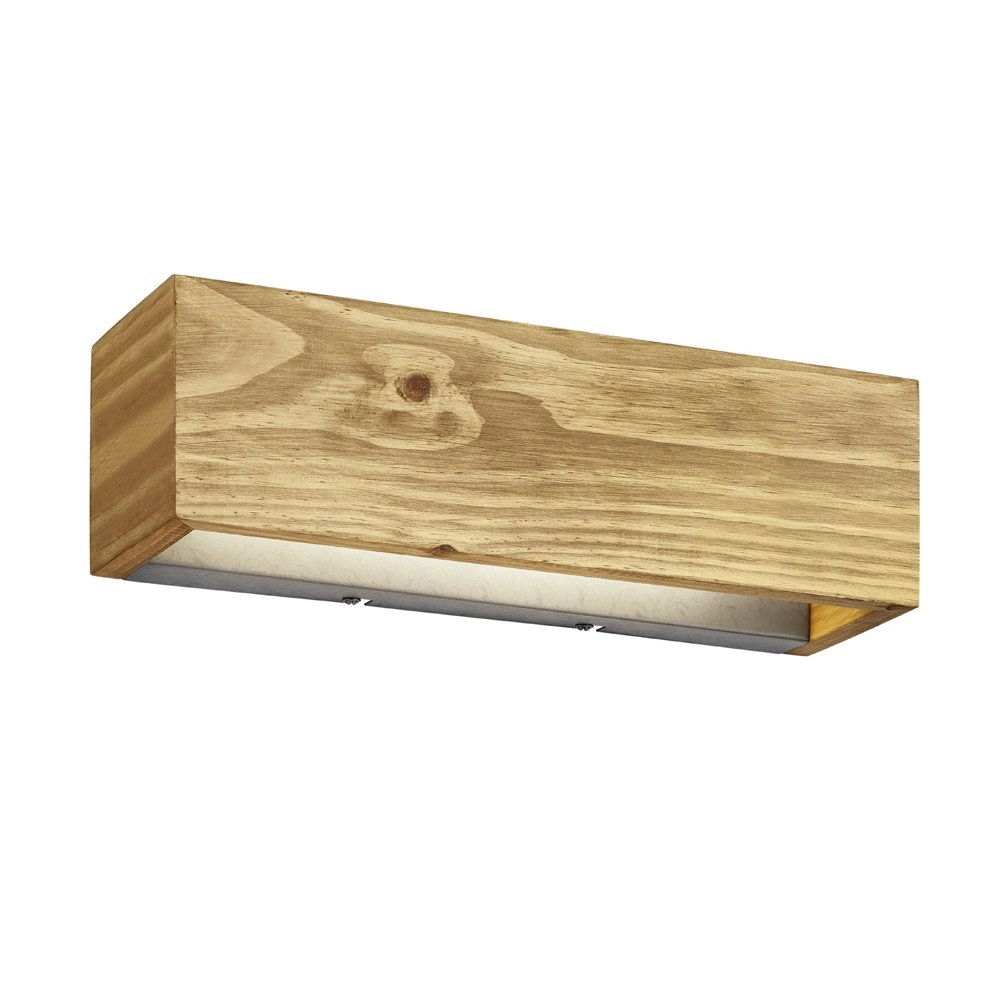 Houten wandspot Brad