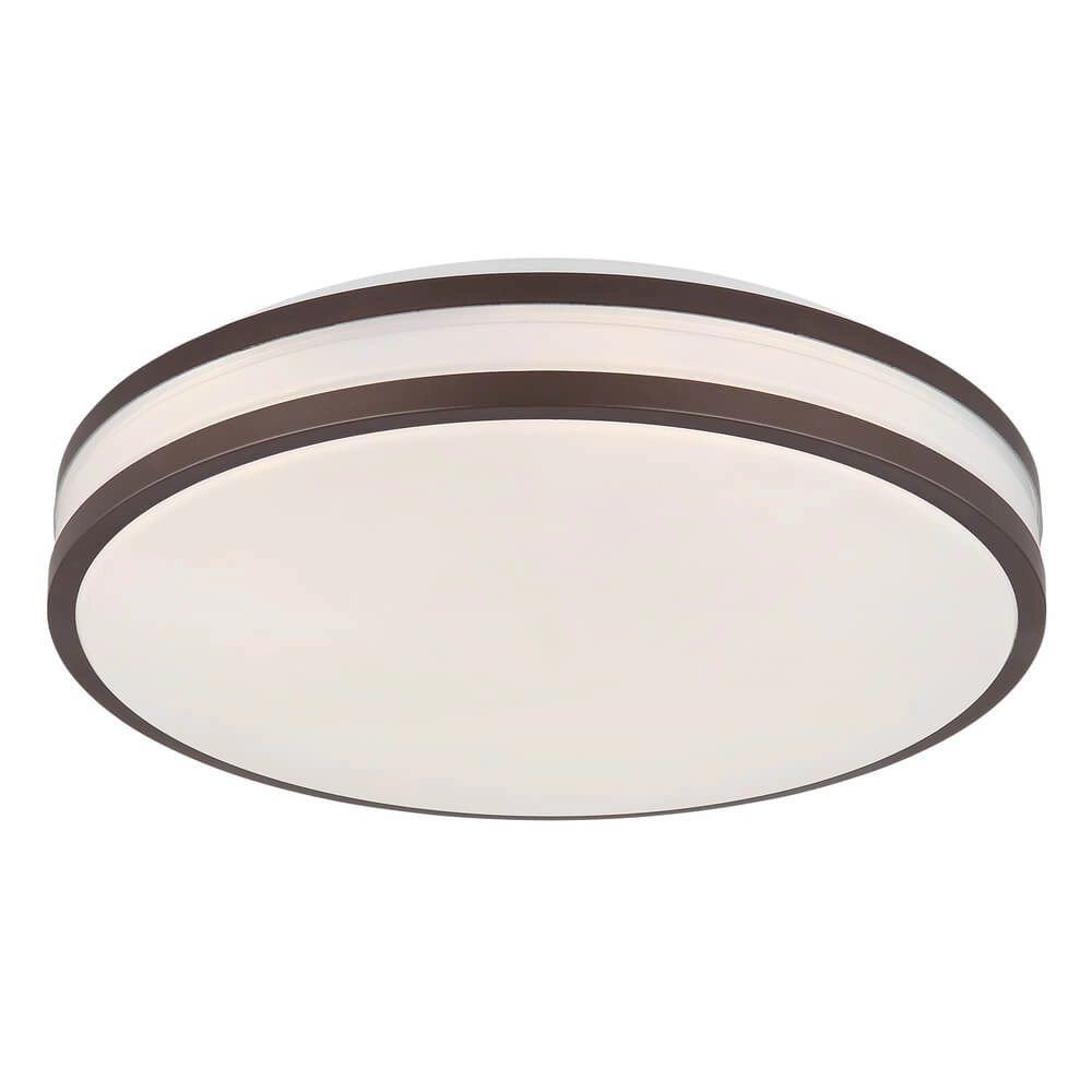 Plafonniere Betha bruin Ø 34cm Globo 9007371453825