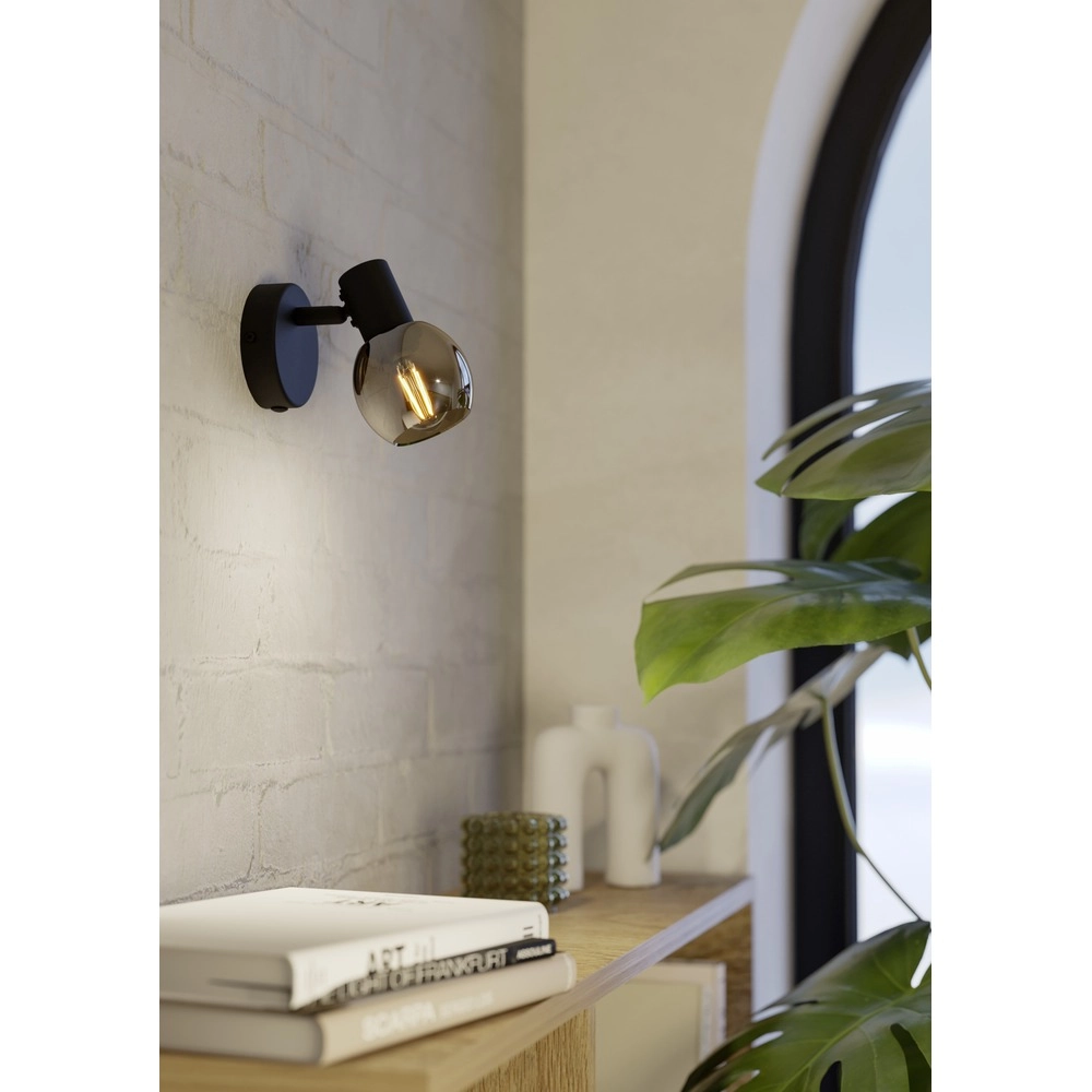 Wandlamp Castellazo zwart Eglo 9008606392087