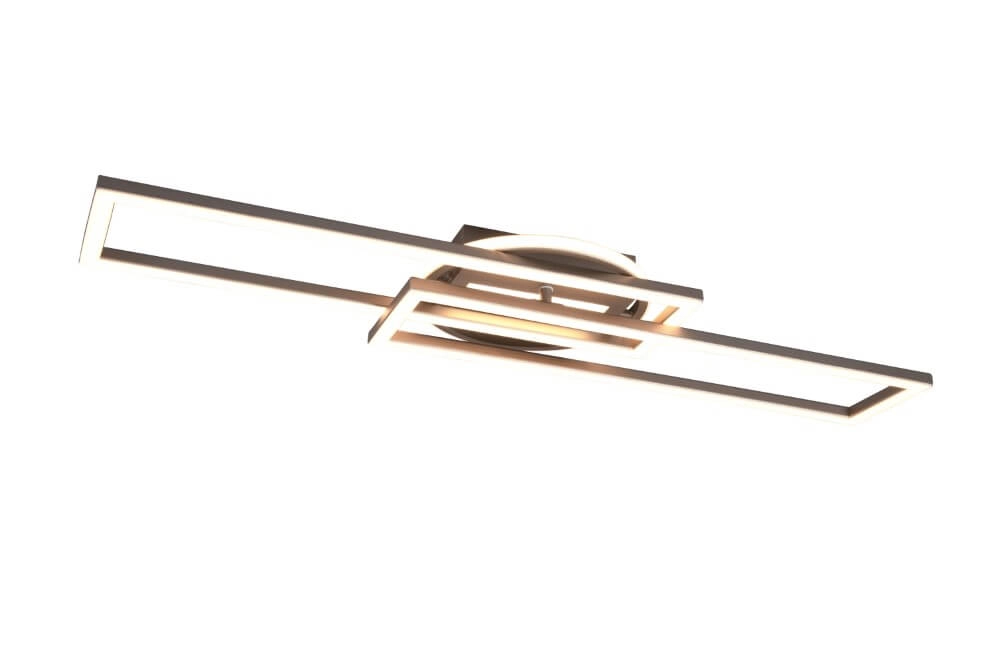 Verstelbare led plafondlamp Twister goud Trio 4017807540451