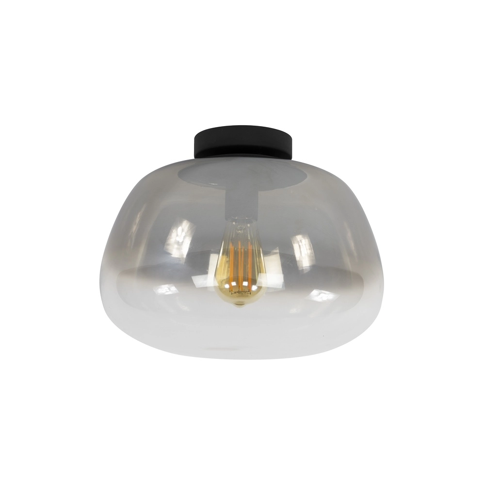 Glazen plafondlamp Pulse Ø 36cm - smoke glas Lyora 8716803512047