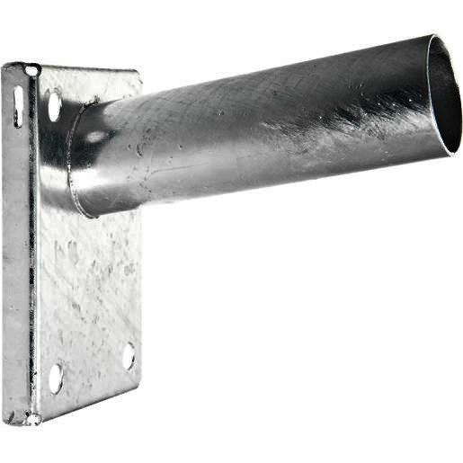 Muursteun Stratos voor led stralers 6cm zinkgrijs