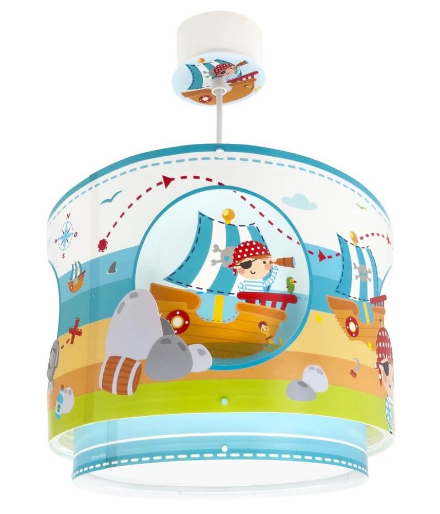 Kinderkamer hanglamp Pirate Island Ø 26cm Dalber 8420406606521