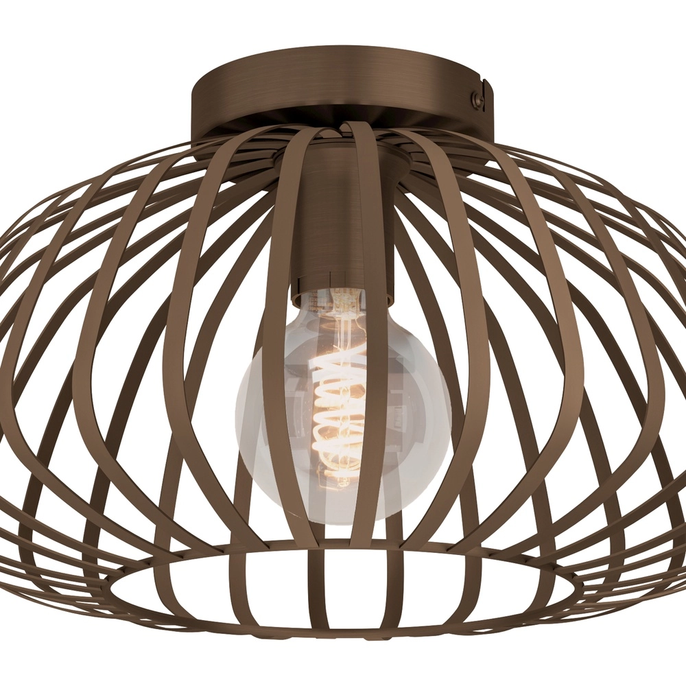 Bronzen plafondlamp Espinal Ø 38,5cm - 1x E27 Eglo 9008606312573