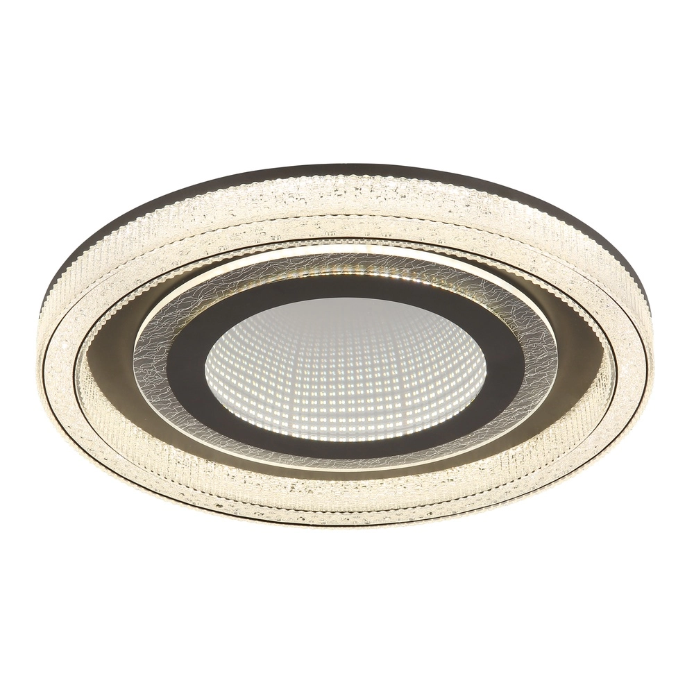 Plafondlamp Alsuna antraciet met uniek effect