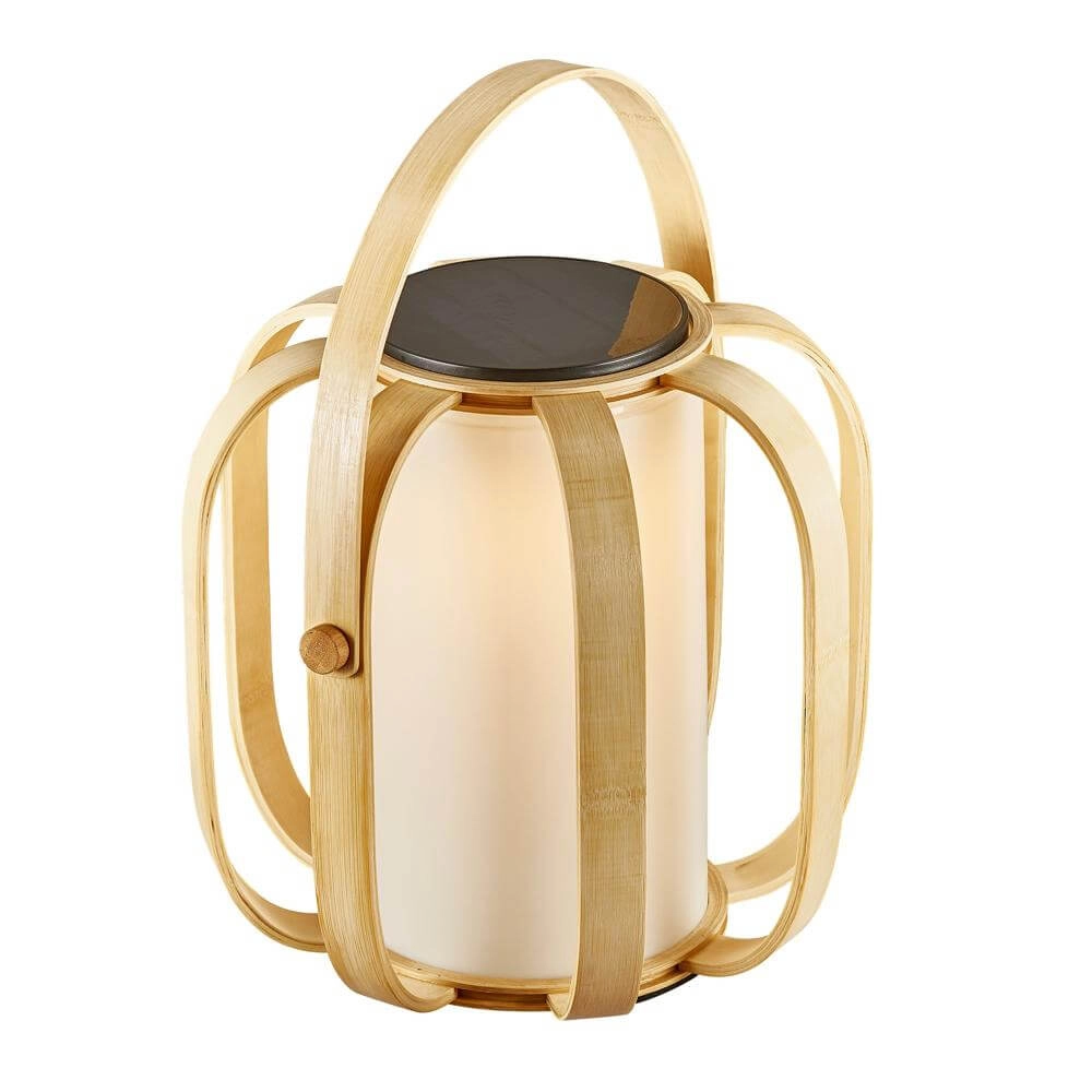 Solar tafellampje Bob hout Nordlux 5704924004568