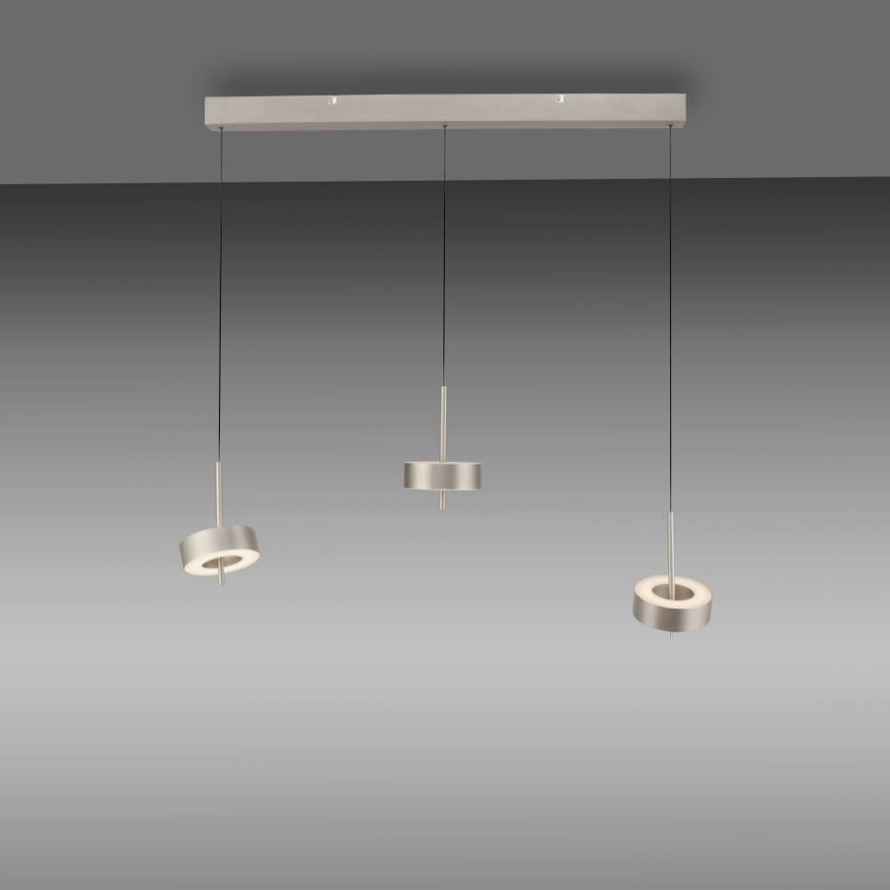 3-lichts hanglamp Q-Rotate aluminium modern Paul Neuhaus 4012248383162