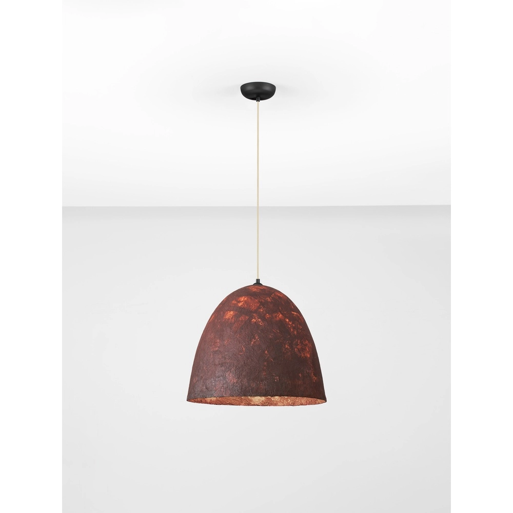 Hanglamp Solis rood Ø 50cm Lyora 5212017477859