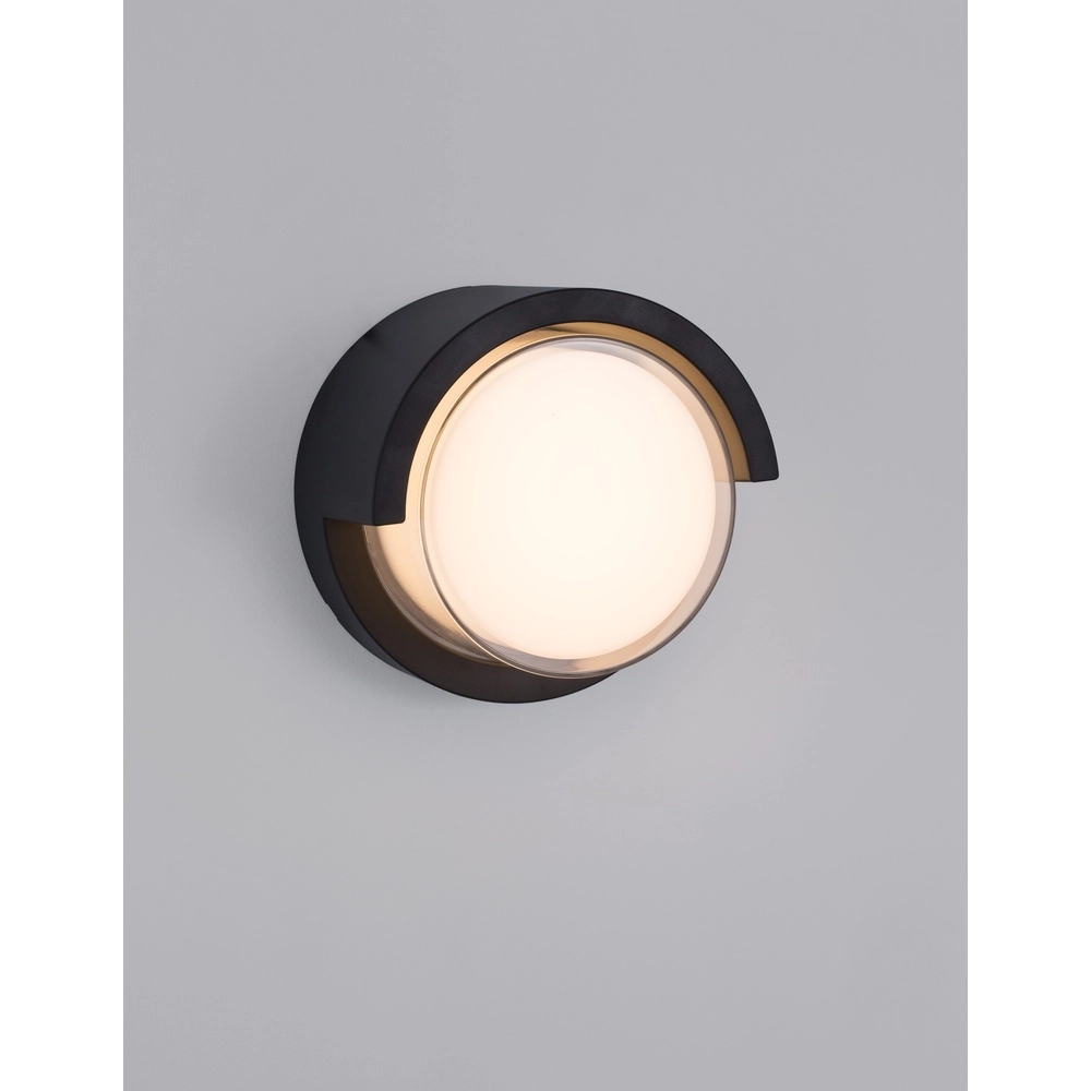 Design wandlamp Max rond grijs Lyora 5212017425911