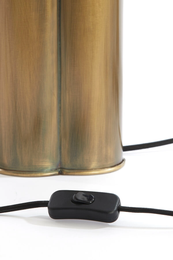 Bronzen wandlamp Fringe 13,5 x 20,5cm Light & Living 8717807705145