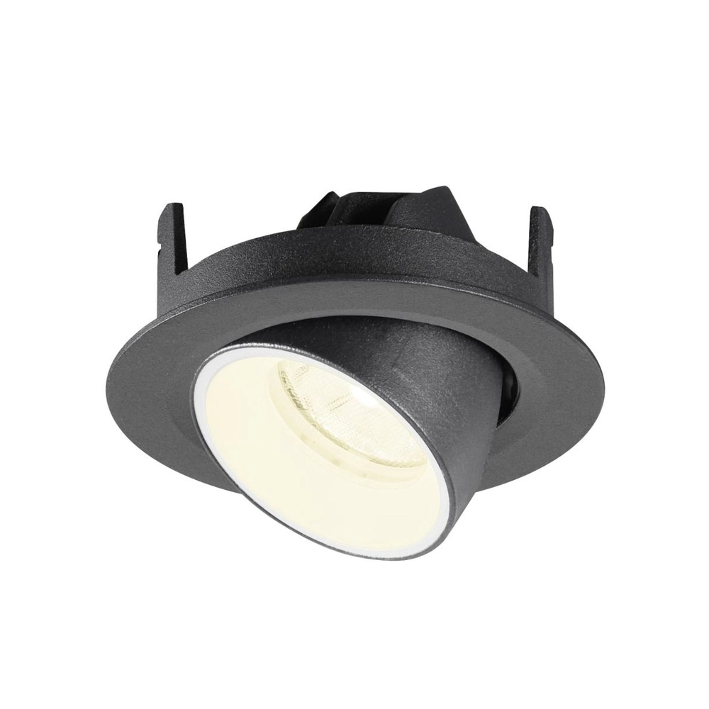 Inbouwspot Numinos Gimble XS zwart/wit 4000K - 20gr SLV 4024163306911