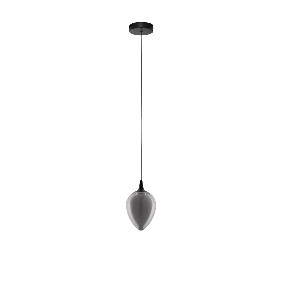 Hanglamp Nali 1-lichts smoke glas Lyora 5212017477743