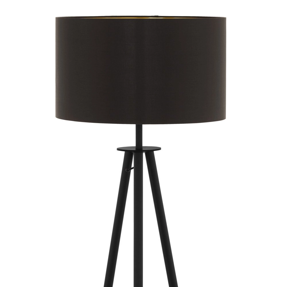 Staande schemerlamp Bidford Tripod cappuccino Eglo 9002759440985