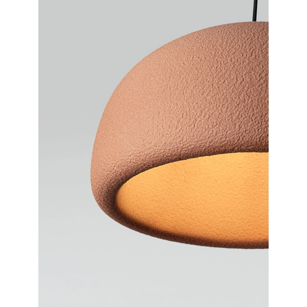 Moderne hanglamp Davo terracotta Ø 43cm Lyora 5212017495648