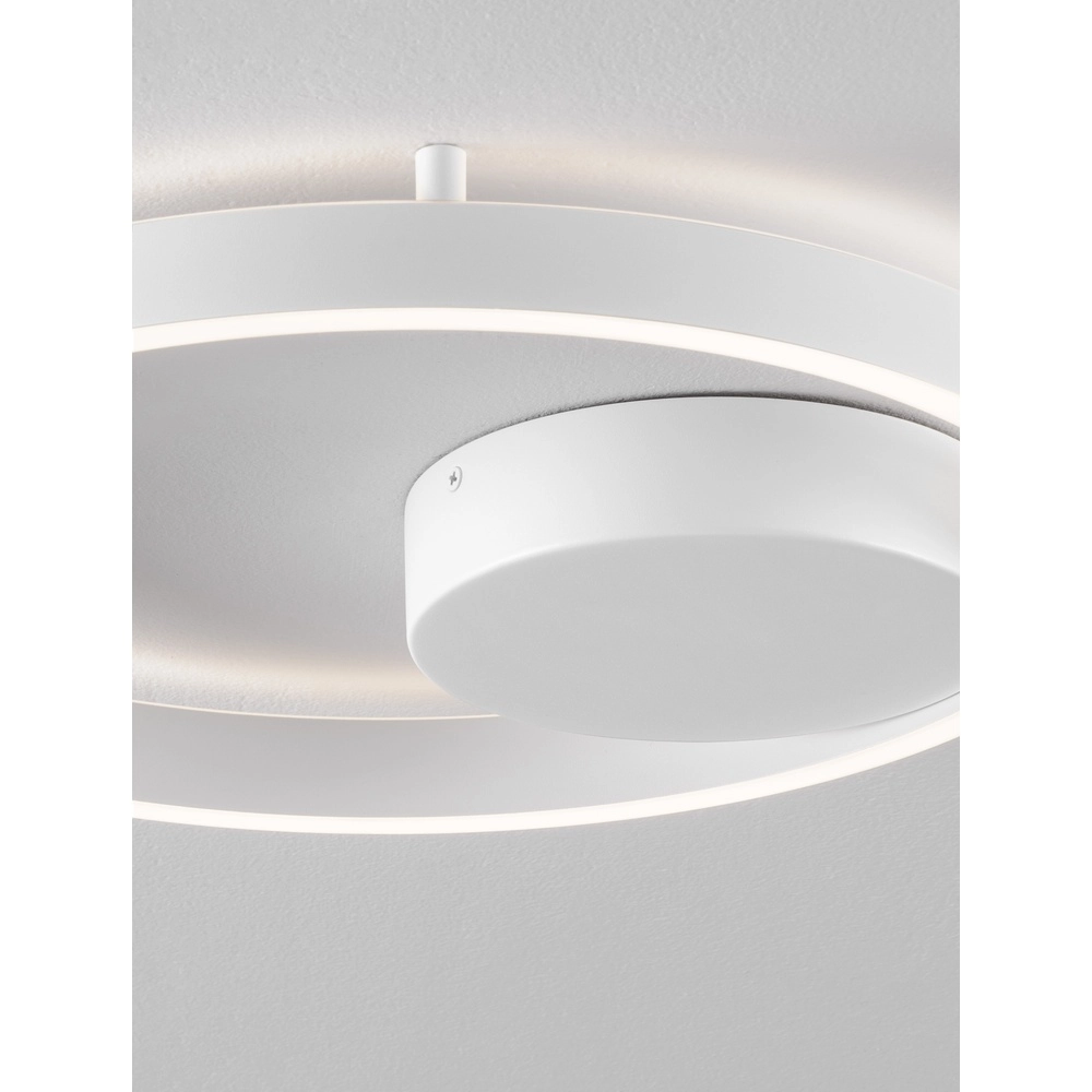 Plafondlamp Hedra rond Ø 40cm wit Lyora 5212017448859