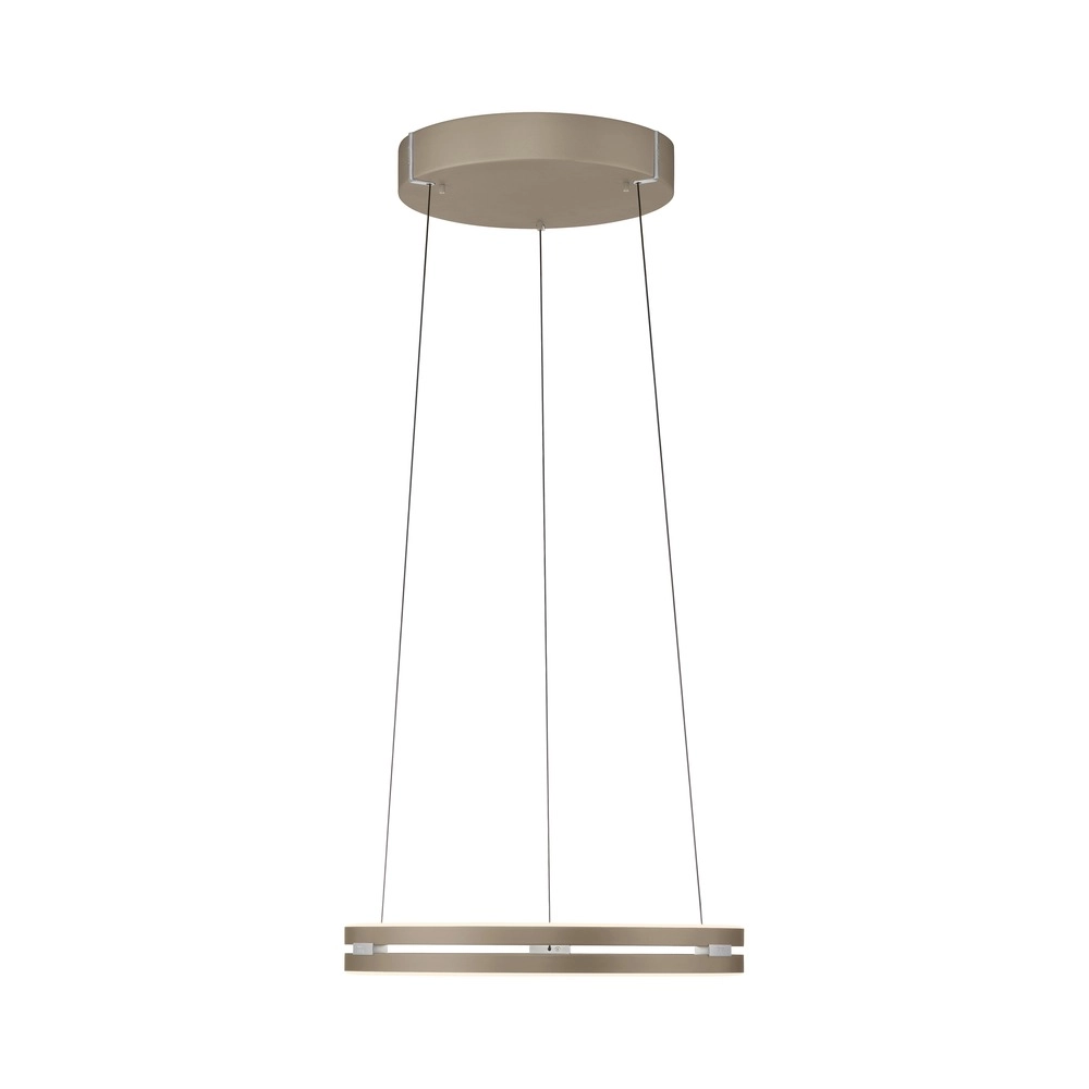 Kantoor hanglamp Pure E-Loop bronce - Ø 50cm Paul Neuhaus 4012248398357