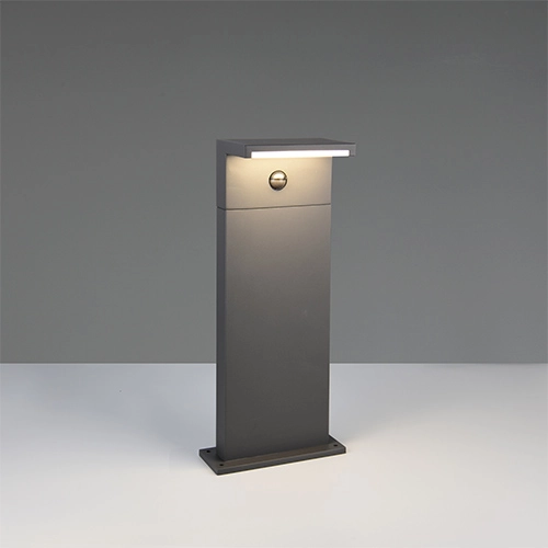 Moderne tuinlamp Ravi antraciet met sensor 50cm Trio 4017807686913