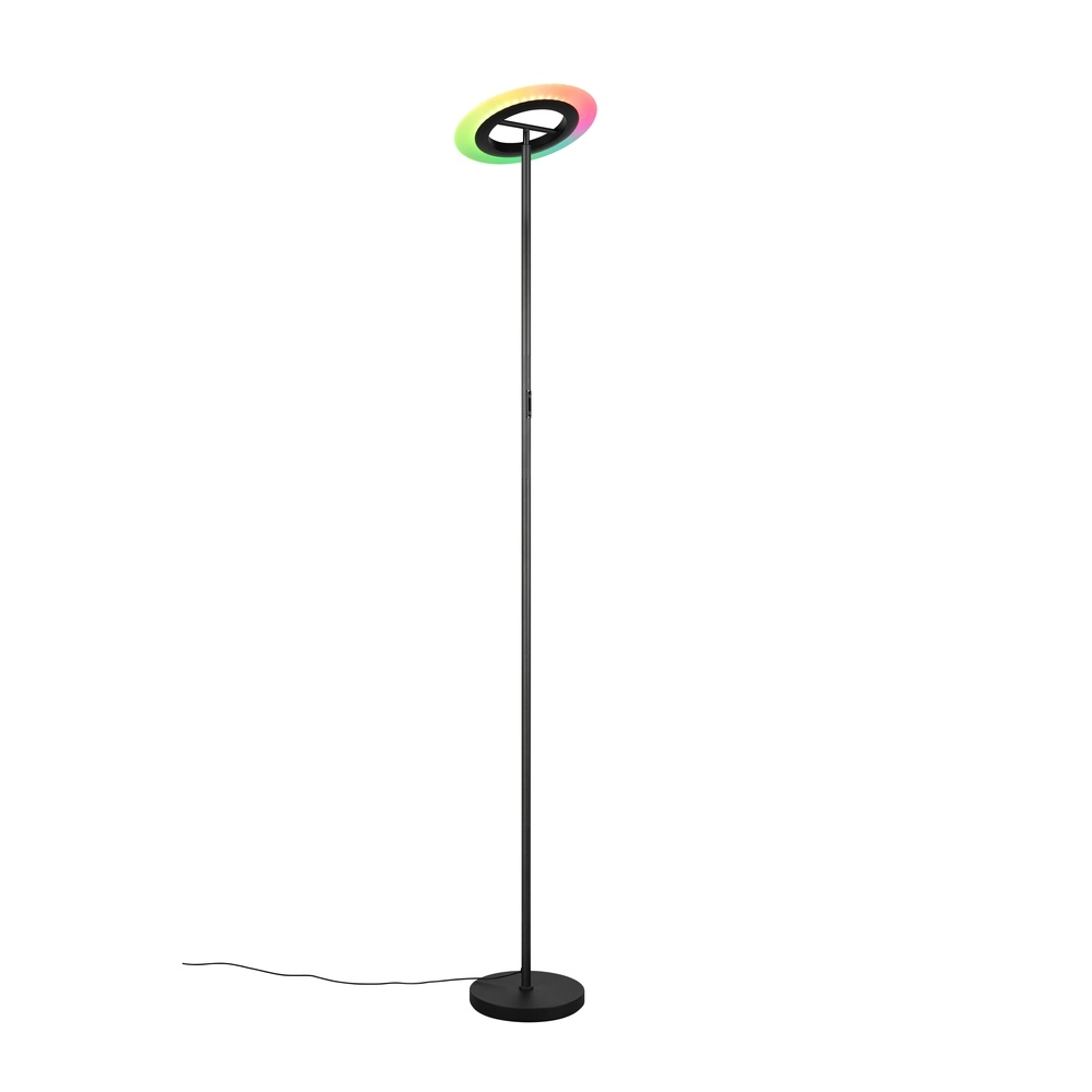 Design vloerlamp Samba zwart RGB Design vloerlamp Samba zwart RGB