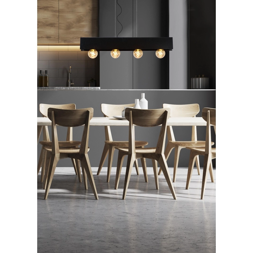 Design hanglamp Surtus 4-lichts zwart Lucide 5411212302397
