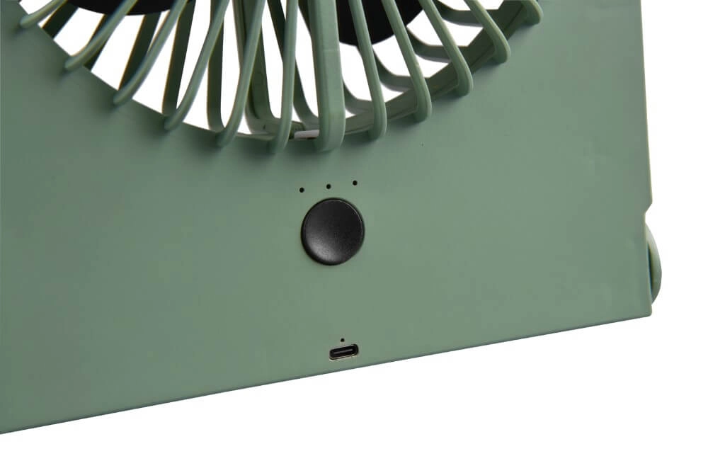 Tafelventilator Breezy groen Trio 4017807564495