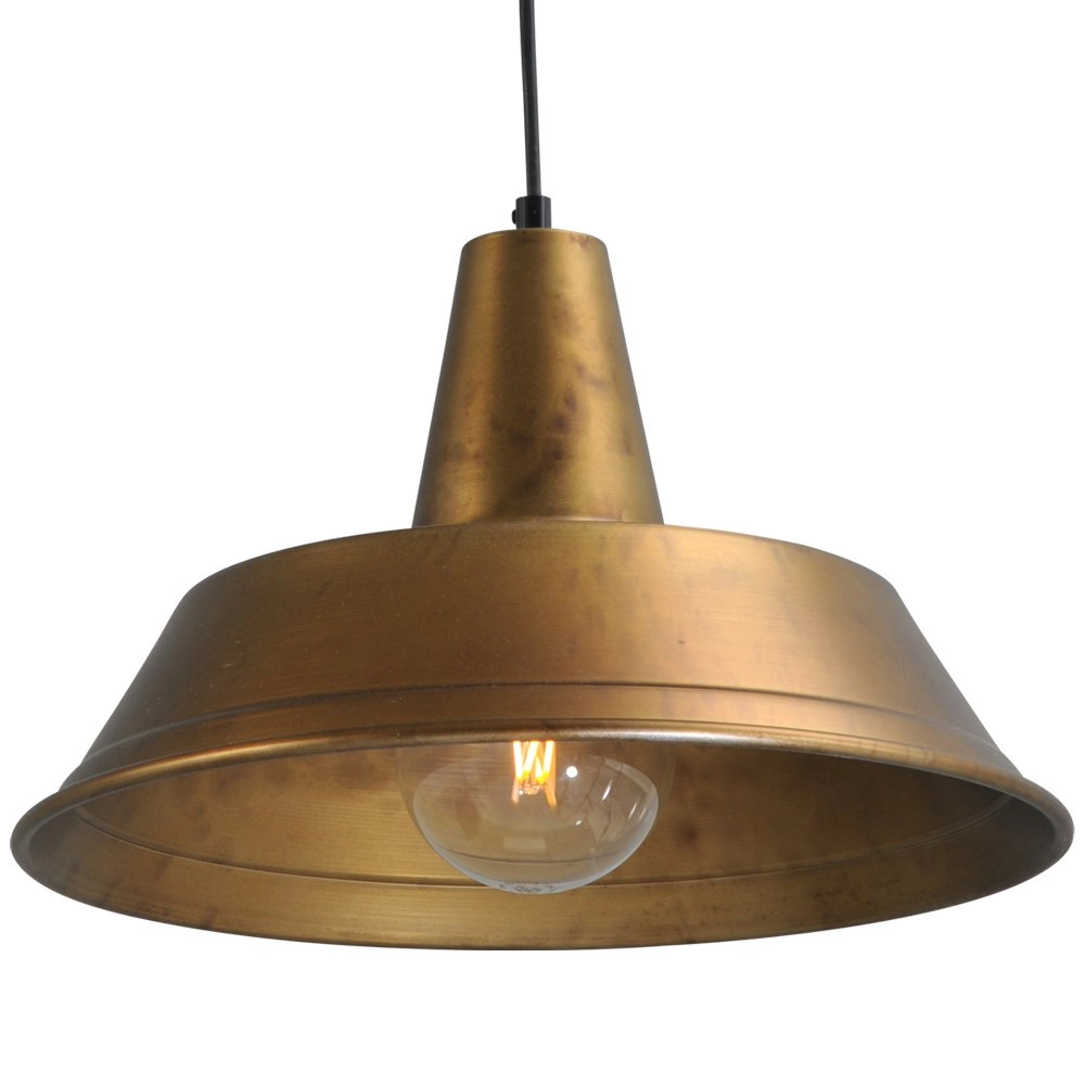Oosterse hanglamp Industria Brass 45