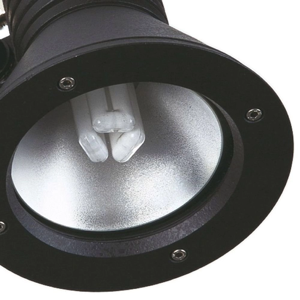 Zwarte wandspot buiten Orientable 18,5cm Albert 4007235621822