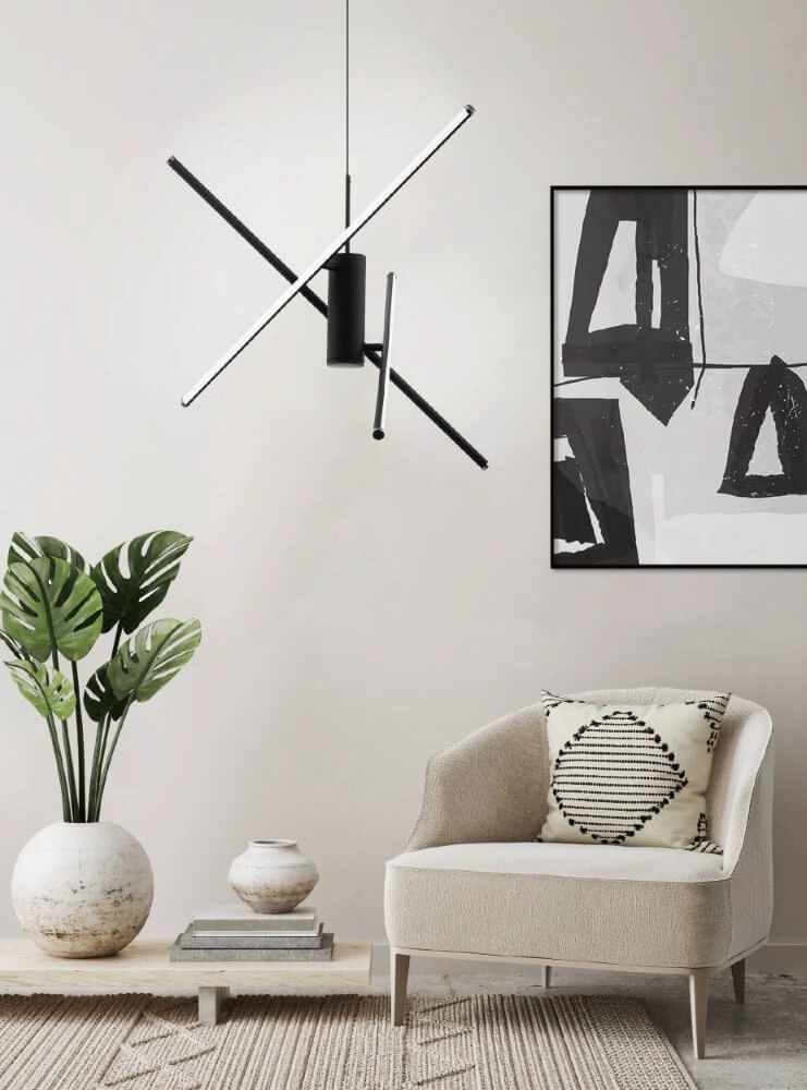 Led hanglamp Salitre zwart Eglo 9002759998189