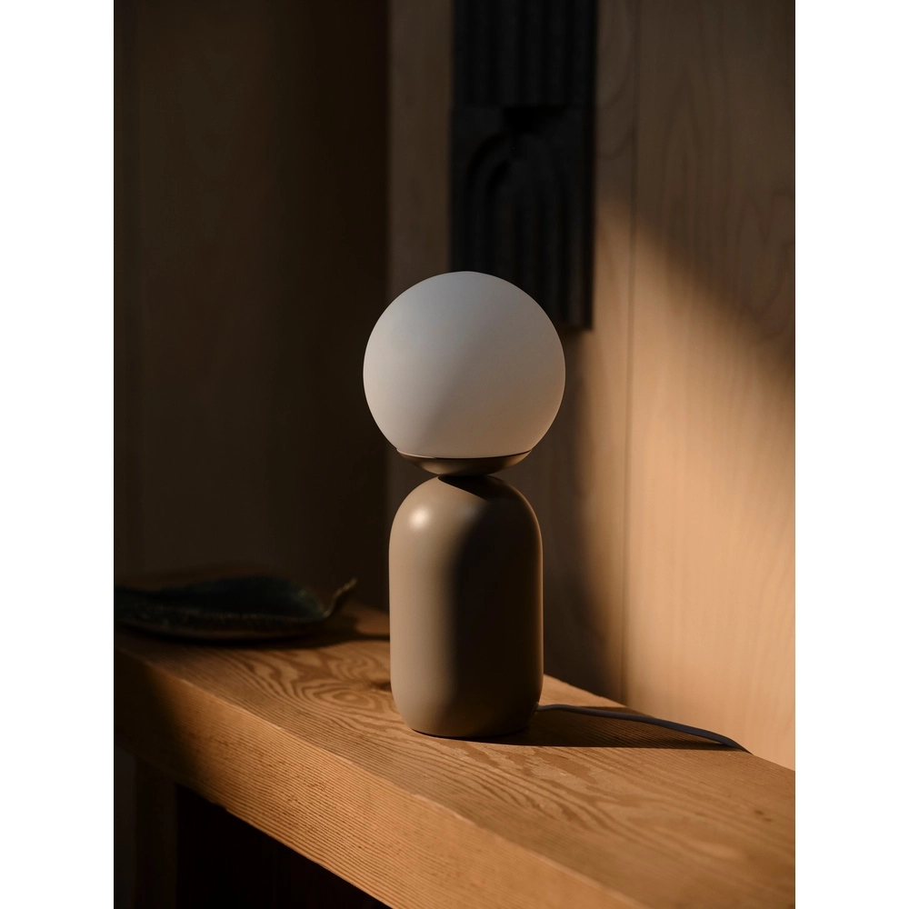 Deense stijl tafelamp Notti  Light brown Nordlux 5704924026935