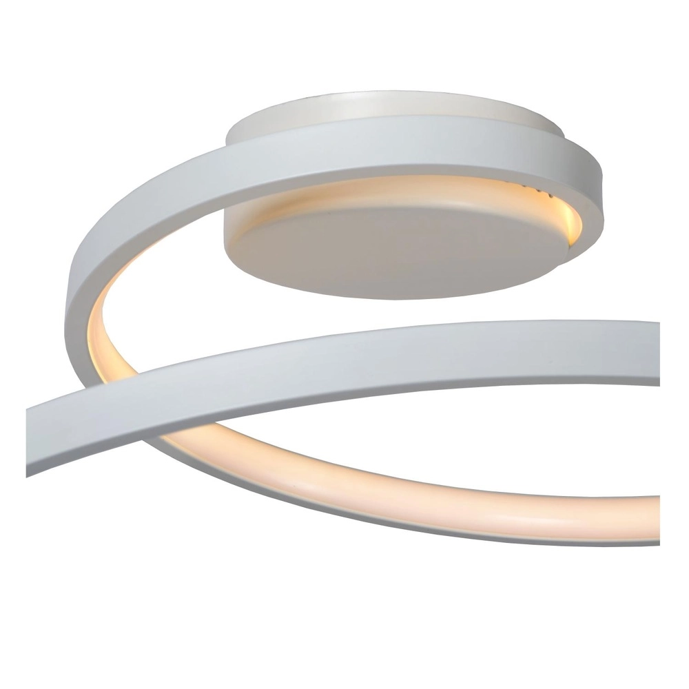 Moderne plafondlamp Maxence wit Lucide 5411212460752