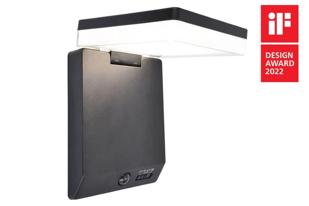 Wandlamp Moze zwart reddot award