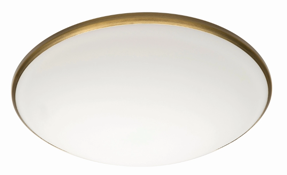 Plafonniere Art koper brons Ø 35cm