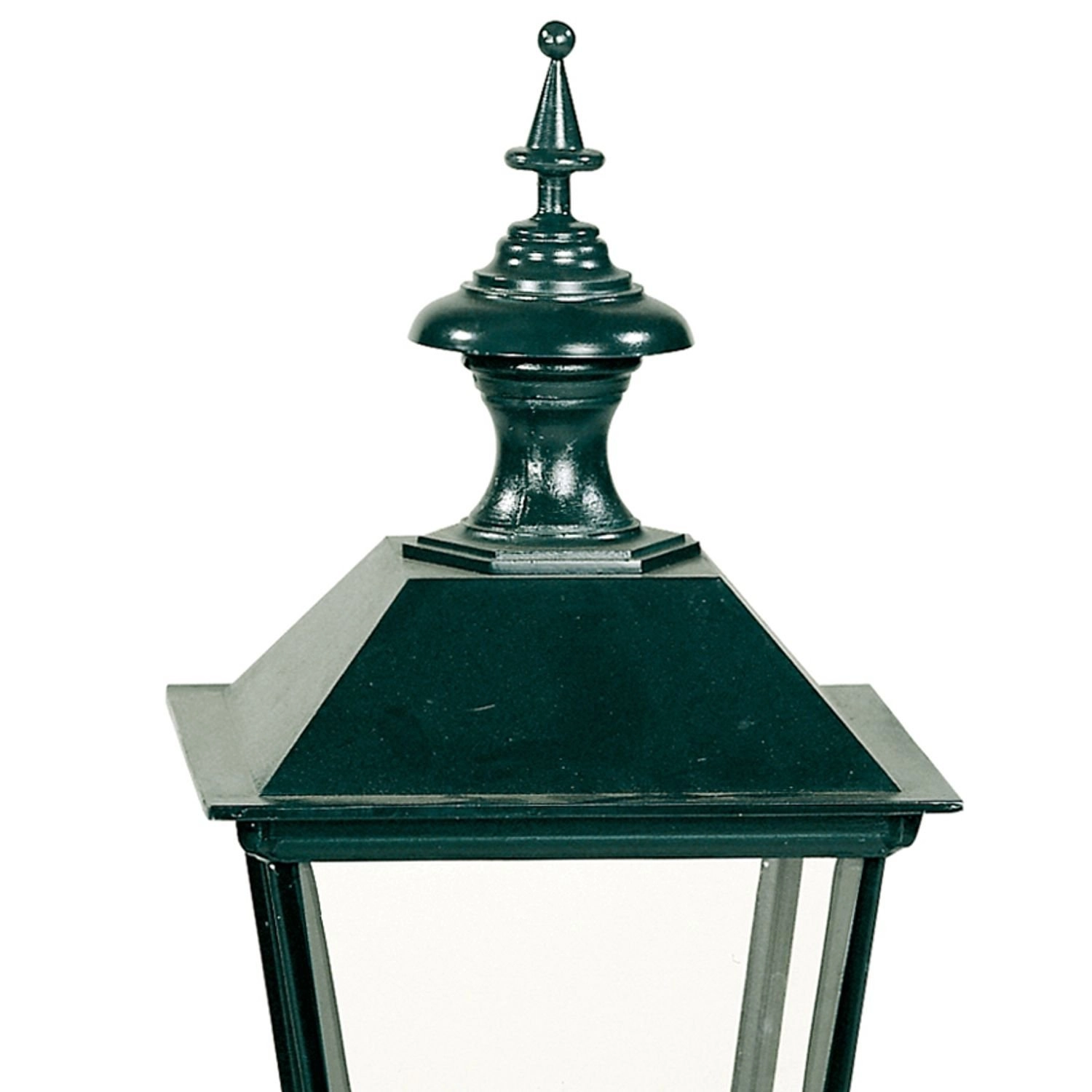 Vierkante nostalgische lantaarn lamp Bergeijk K6B zwart KS Verlichting 8714732141246