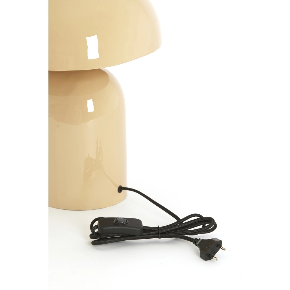 Schemerlamp Todd ovaal - glans zand Light & Living 8717807818937