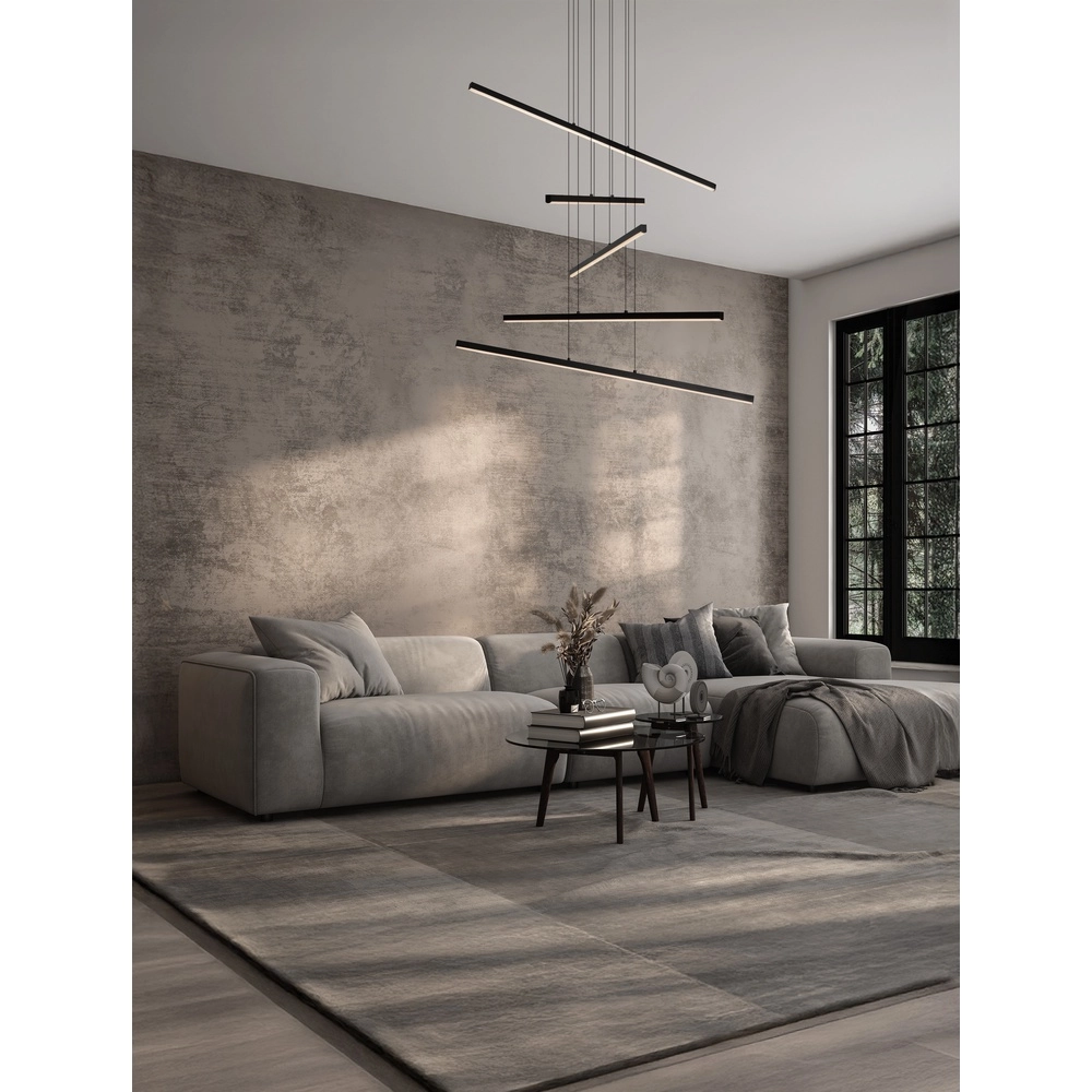 Design pendant lamp Gratta black Lyora 5212017468543