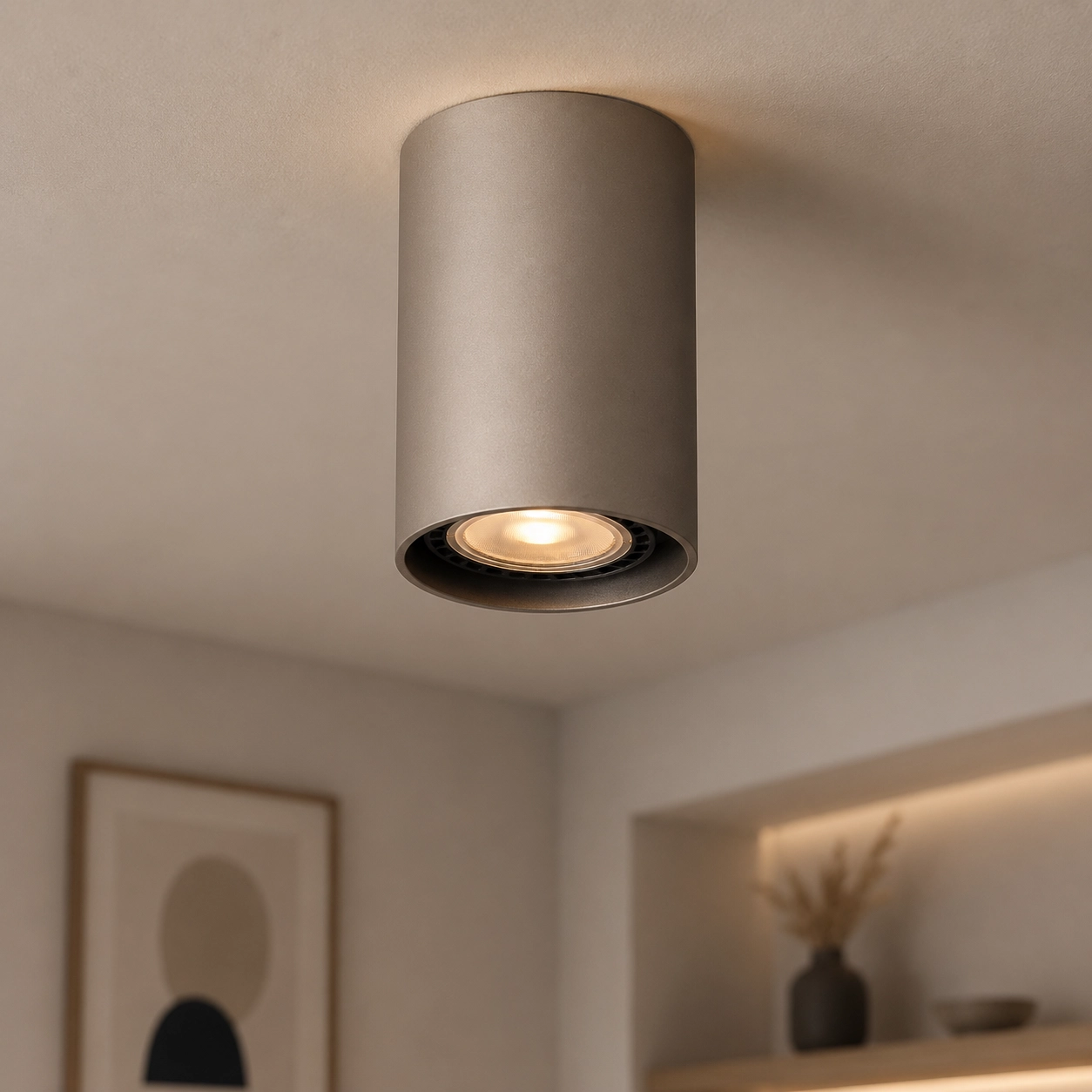Design opbouwspot Roulo champagne