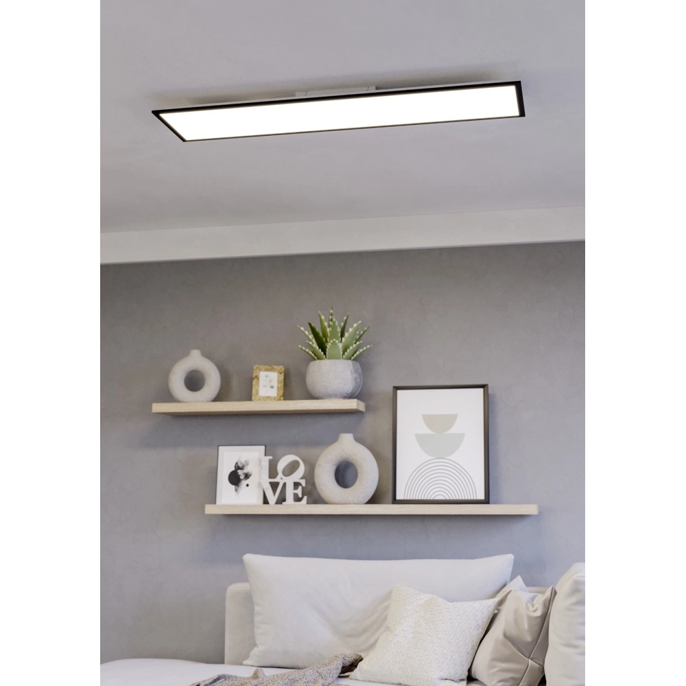 Smart plafondlamp Moradillo-Z zwart 29,5cm Eglo 9008606342136