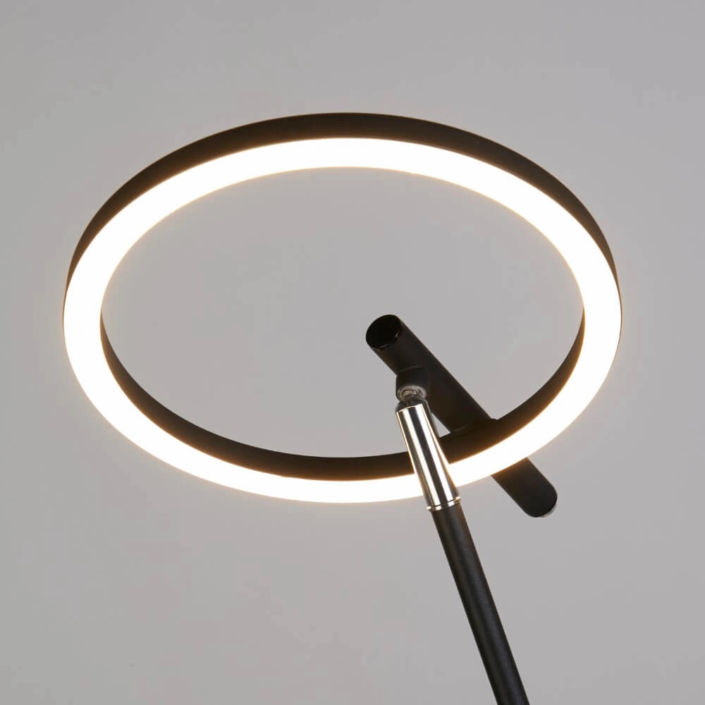 Moderne vloerlamp Space zwart Searchlight 5053423274713