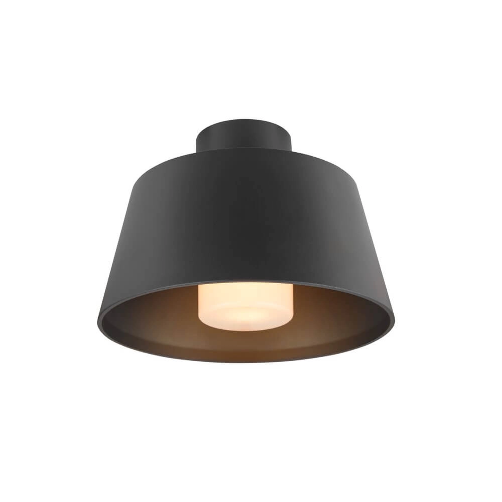 Veranda plafondlamp Phontoni zwart - Ø 25cm SLV 4024163280952