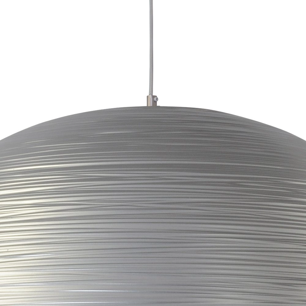 Zilvergrijze design hanglamp Concepto 72 Masterlight 8718121238463