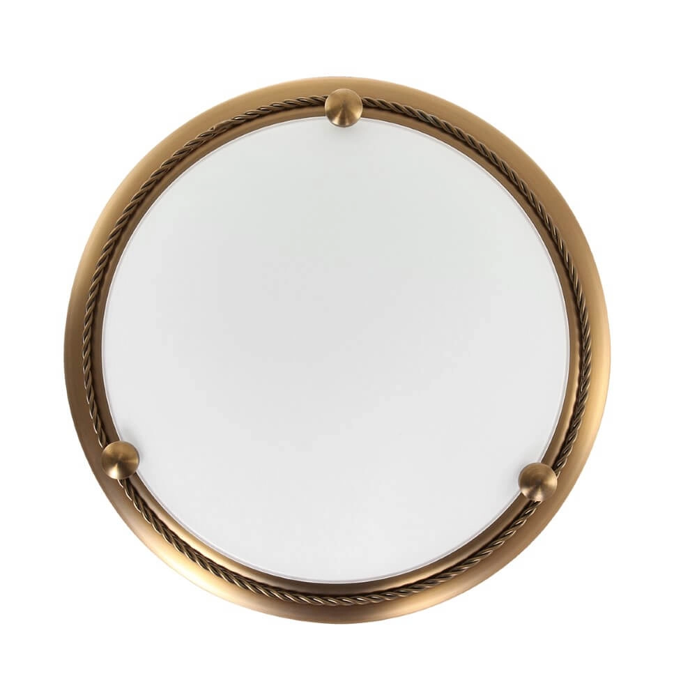 Plafonierre Ceiling and Wall of wandlamp 30cm bronsbruin Steinhauer 8712746023077