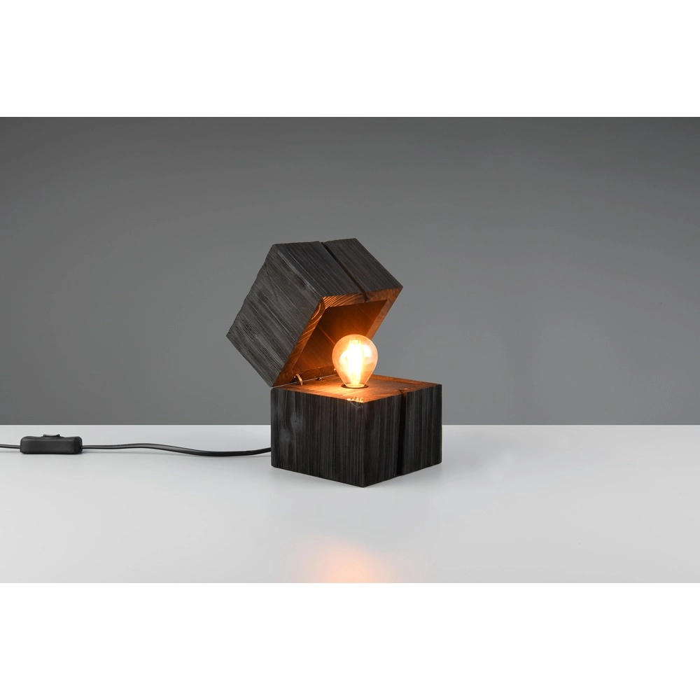 Tafellampje Treasure zwart Trio 4017807600049