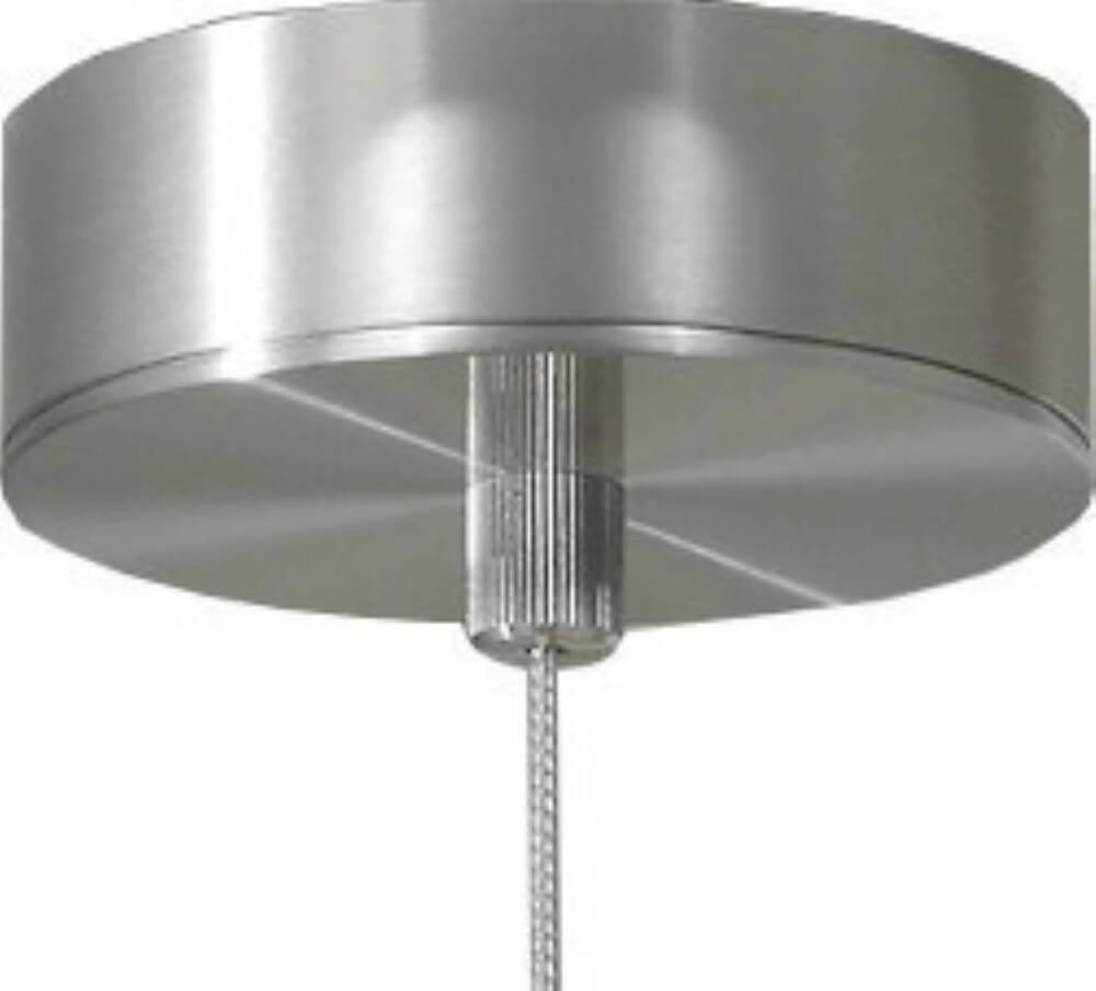 Strakke hanglamp Denver Ø 10cm metaalgrijs Artdelight 8719831731053