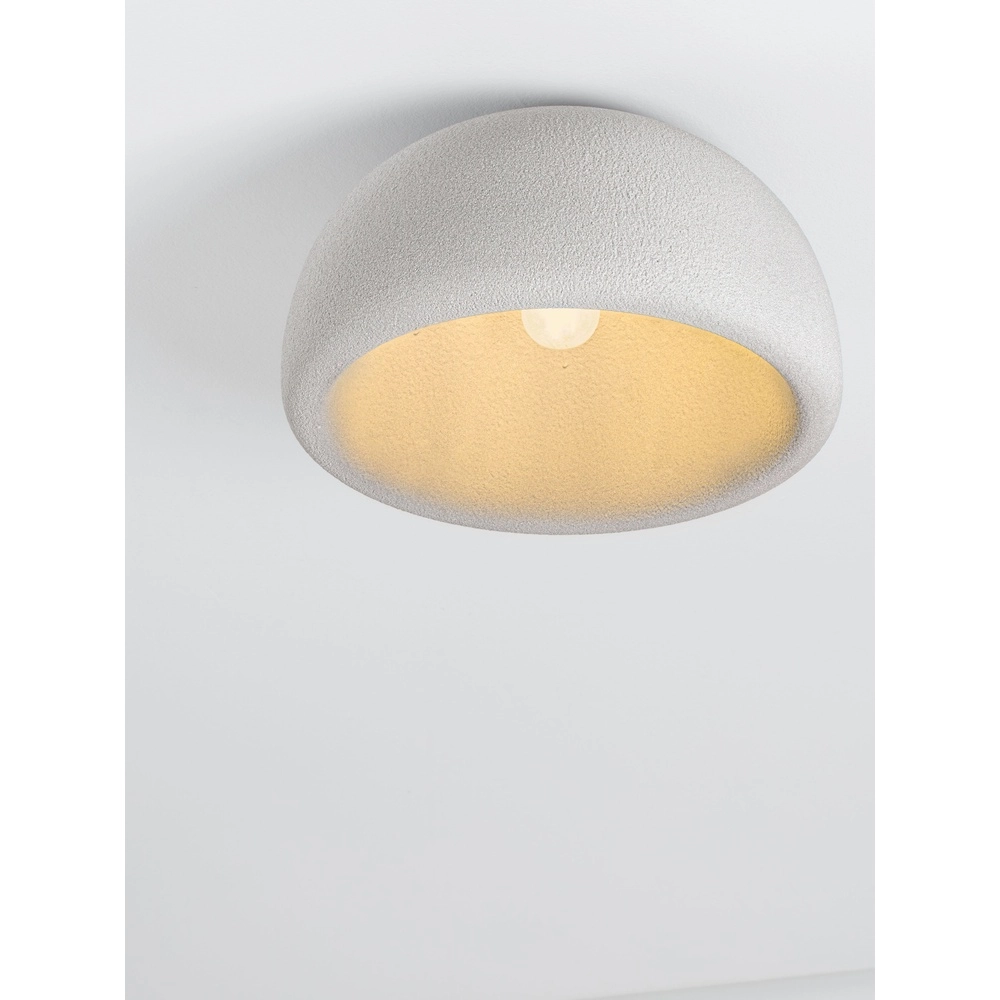Moderne plafondlamp Davo grijs Ø 43cm