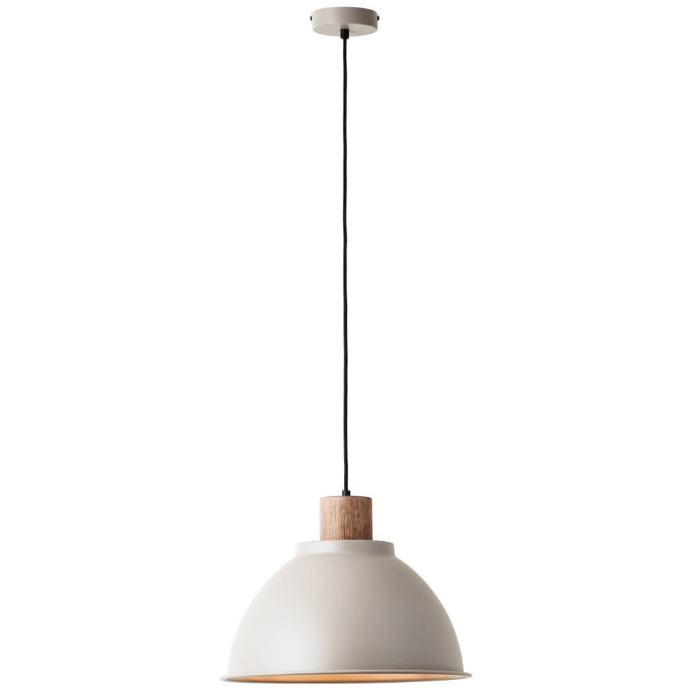 Hanglamp Erena Ø 38cm taupe Brilliant 4004353413056
